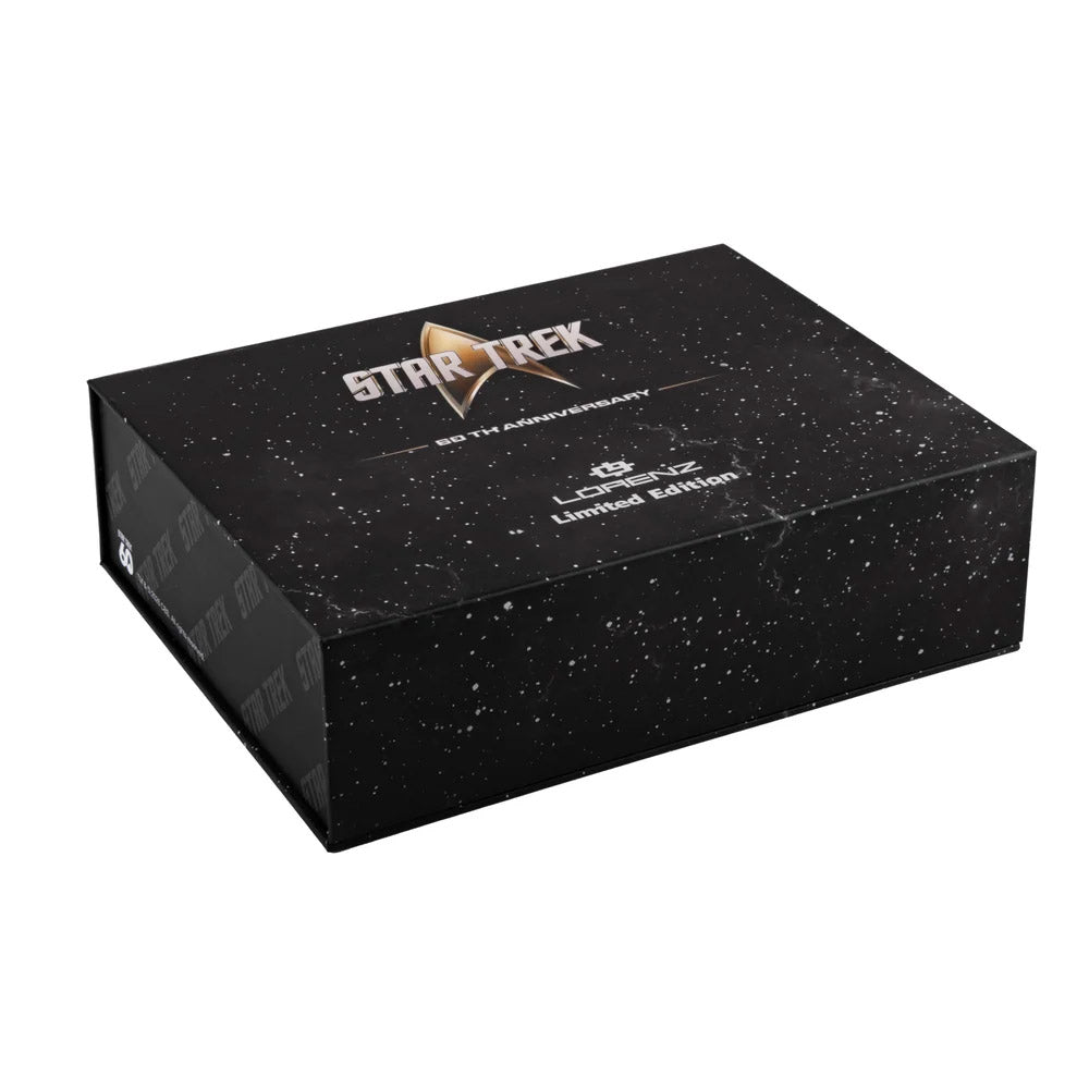 Lorenz ur STAR TREK Deep Space Limited Edition 40x36 mm sort automatisk stål sort PVD-finish 030287LE