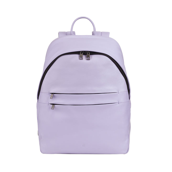 Mochila de couro DUDU para homens e mulheres, suporte para PC de até 15,6 "MacBook de 16 polegadas, mochila de viagem de 20 litros, mochila de trabalho de escritório com um design elegante e essencial