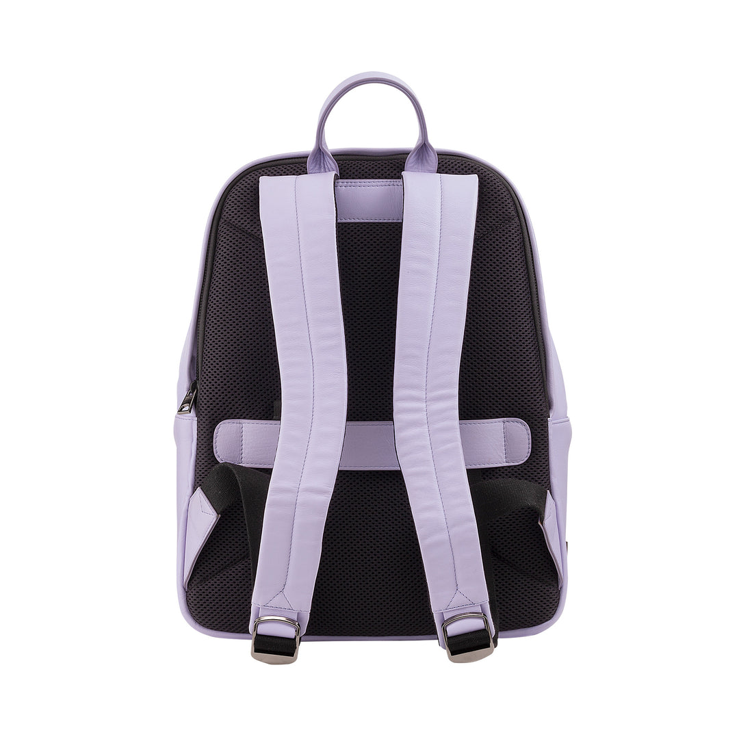 Mochila de couro DUDU para homens e mulheres, suporte para PC de até 15,6 "MacBook de 16 polegadas, mochila de viagem de 20 litros, mochila de trabalho de escritório com um design elegante e essencial