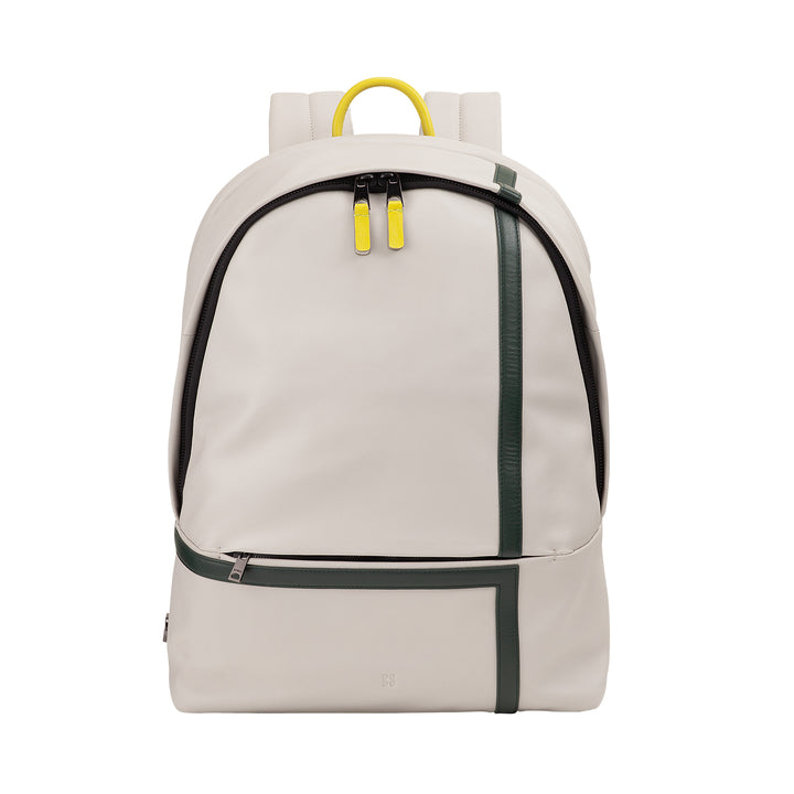 Mochila de cuero Dudu para mujeres para hombres - Diseño inspirado en tenis, mochila para PC o MacBook, respirable respaldo y correas de hombro acolchado