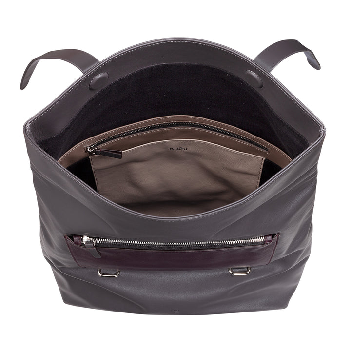 Dudu farbiger Rucksack bei Männern Frauen, großer Soft -Rucksack 14L Multitale Sports Design Casual Design