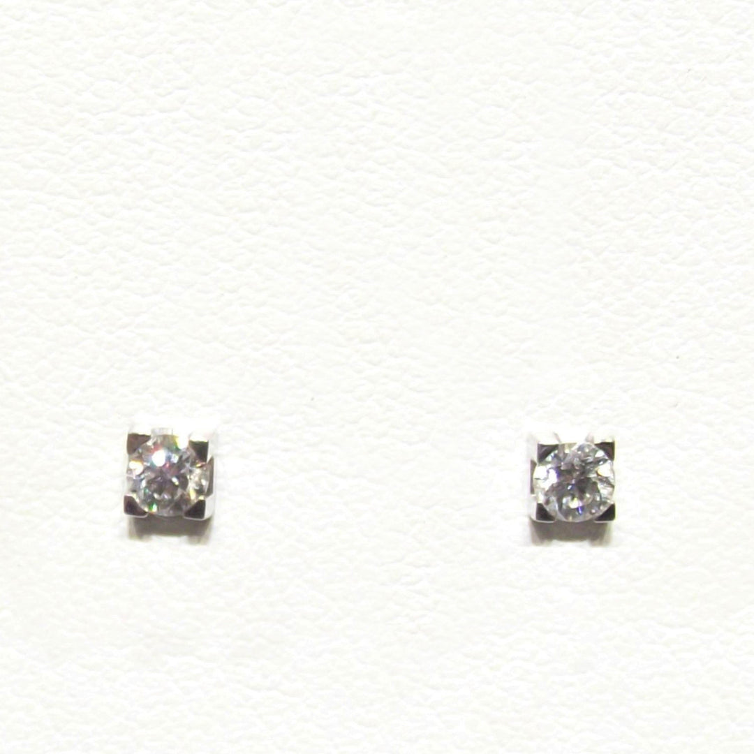 Davite & Delucci 귀걸이 포인트 라이트 18kt 골드 다이아몬드 0.38ct VS G BB8283-38