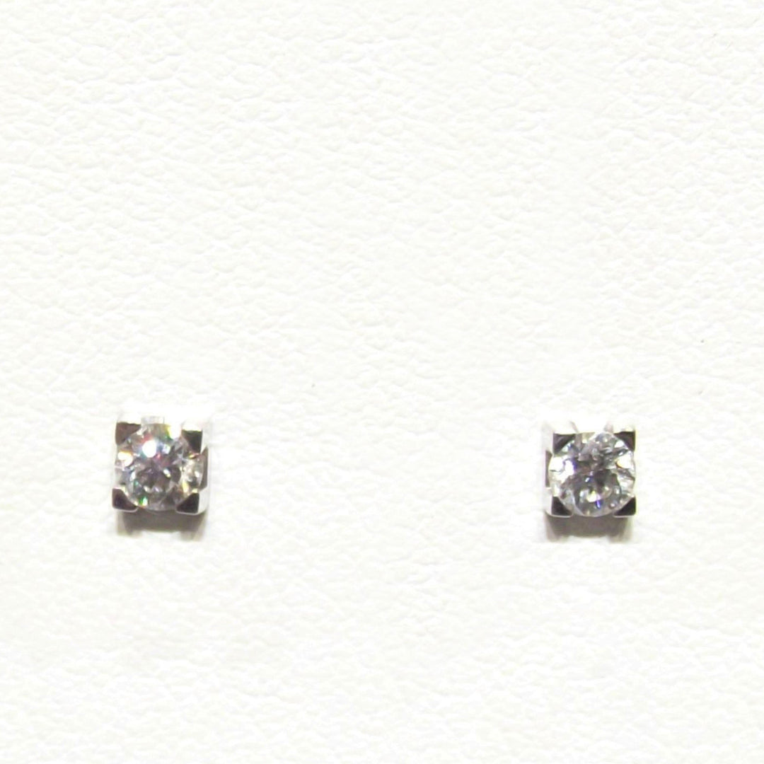 أقراط Davite & Delucchi Point Light 18kt الماس 0.42ct VS G BB8283-42