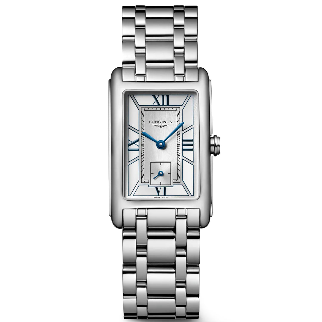 Часы Longines DolceVita 23.3x37mm белый кварцевый стальной L5.512.4.75.6