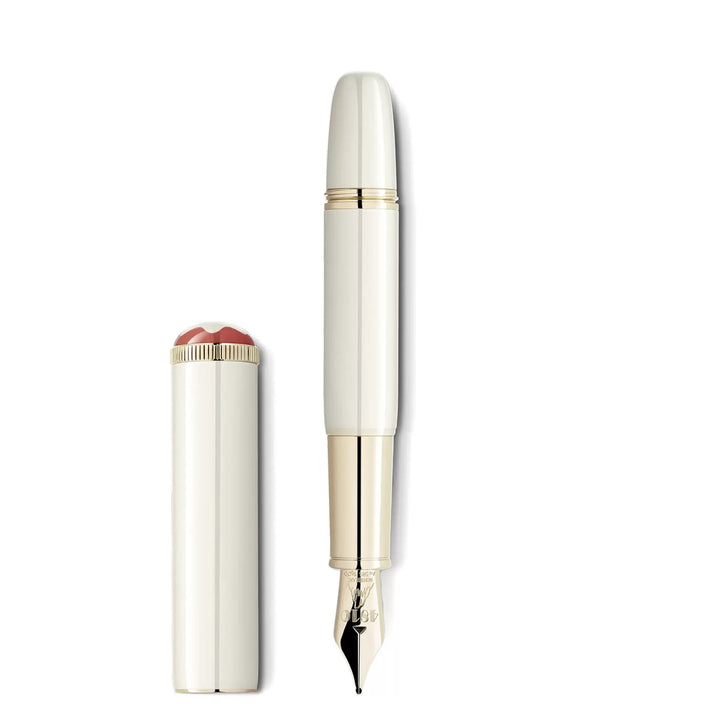 Montblanc Foodmation Heritage Rouge et noir “Baby” special ivory edition Punta m 128121