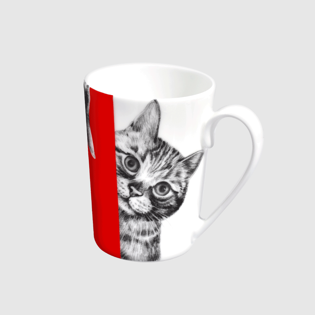 Tait ⁇  mug Cats Best Friends 컬렉션 도자기 fine bone china 14-1-4 CATS