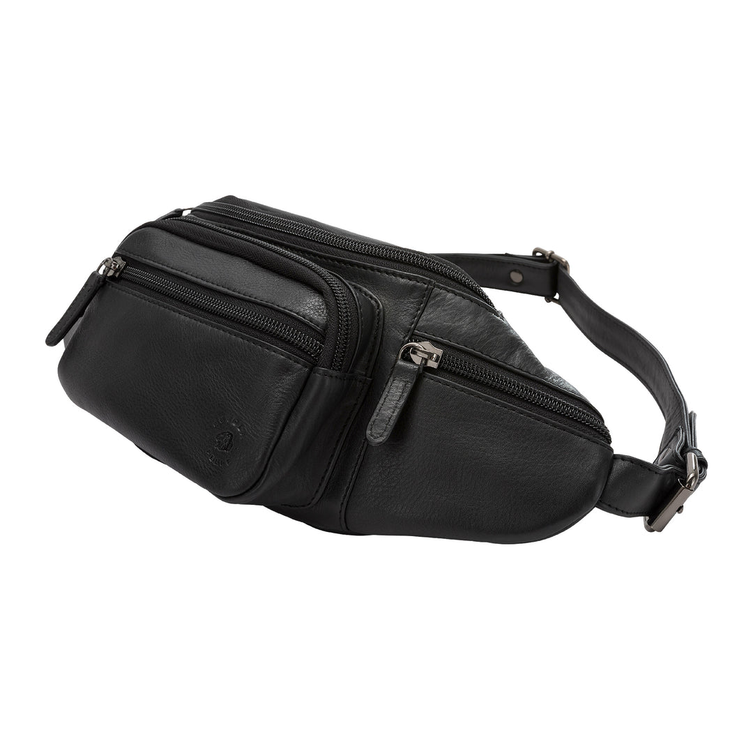 Кожаный рюкзак для мужчин с поясом Nuvola Pelle