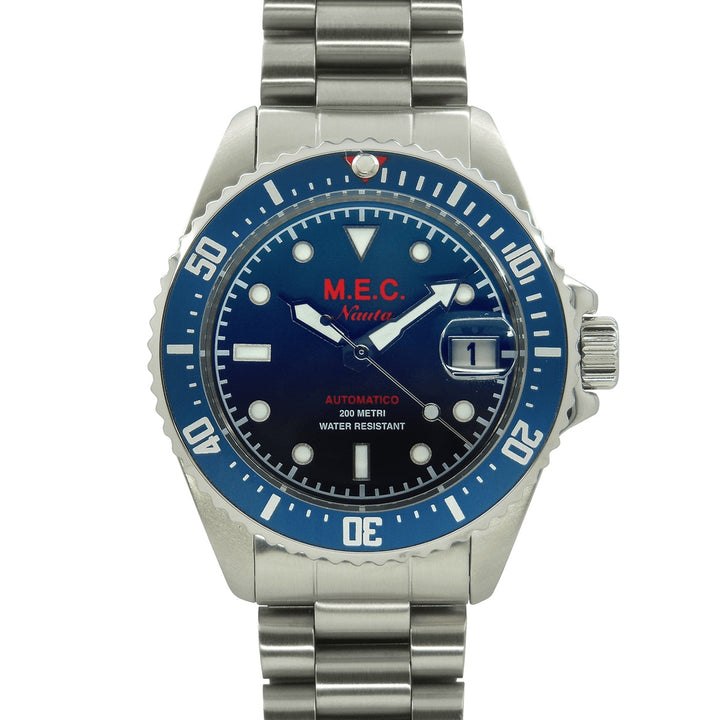 M.E.C. часы NAUTA BL 40mm синий автоматический стальной NAUTA BL (21)