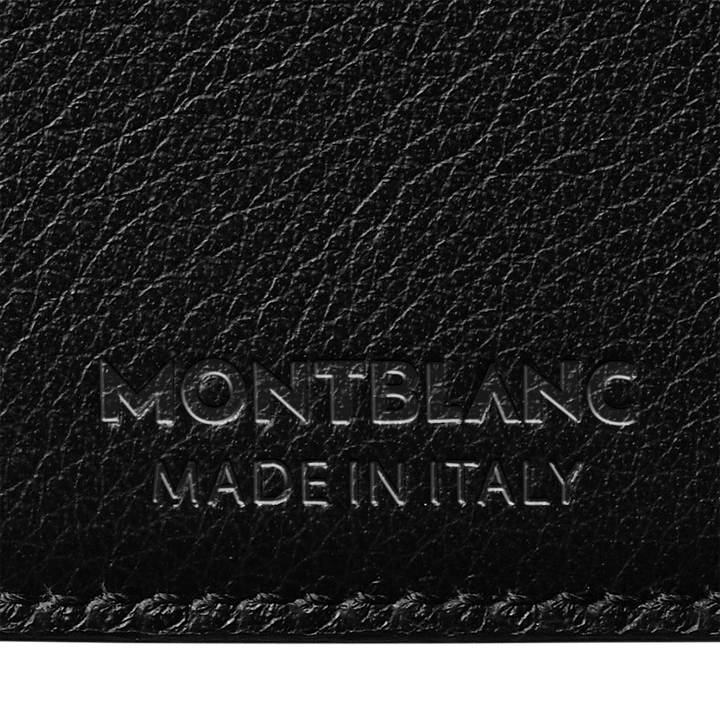Montblanc Meisterstück utvalg myk lommebok 6cc svart 130048 portefølje