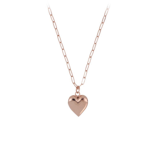 Hearts Milano Necklace Air Pop Dolly Park Collection Collection Silver 925 PVD Gold Finish 24972123