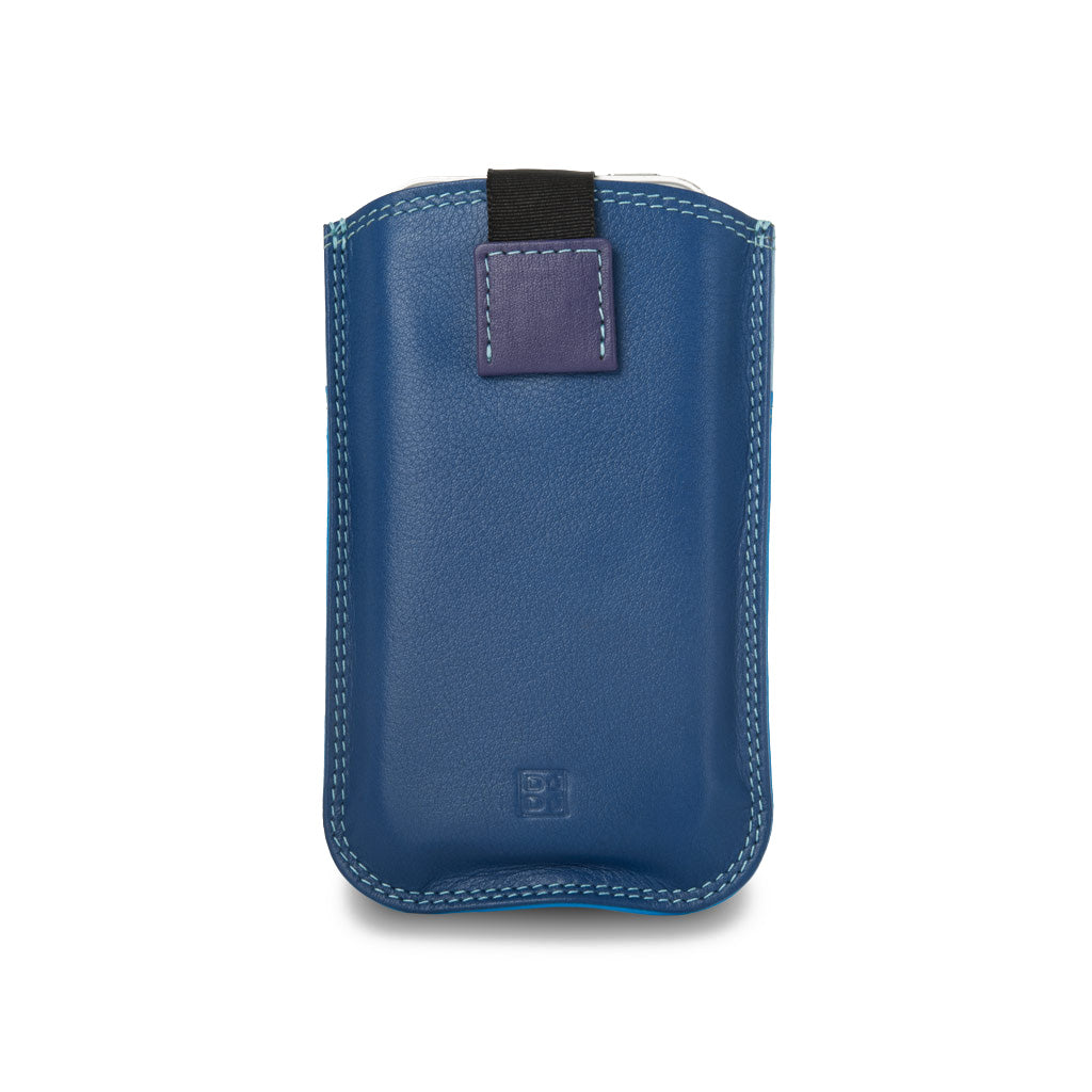 حقيبة جلدية متعددة الألوان iPhone SE/5S/5/4S/4 مع سحب ما يصل DuDu