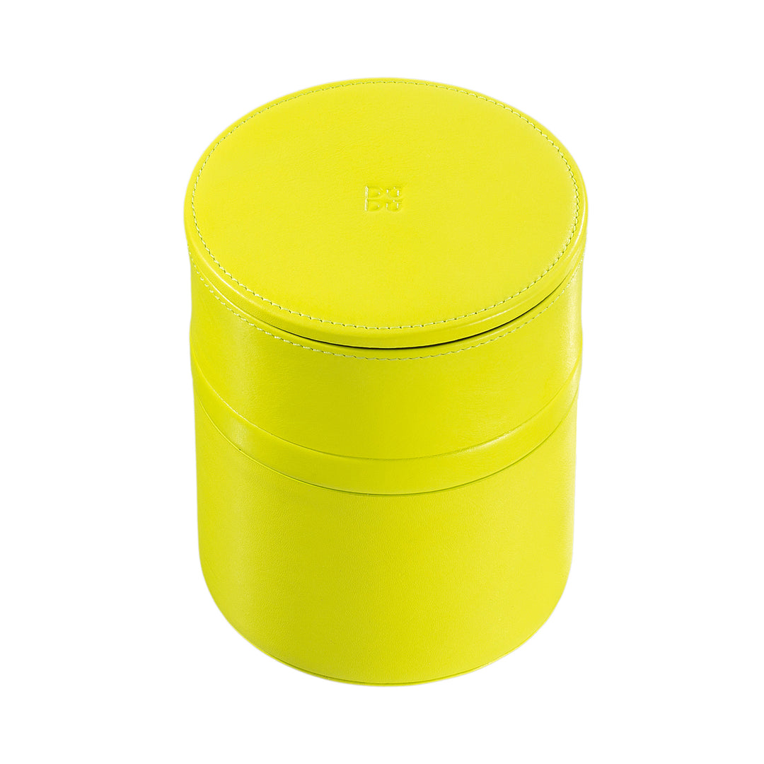 DuDu Jarro com tampa de mesa de escritório de design para casa 11x14cm, Porta-objetos multicolorido