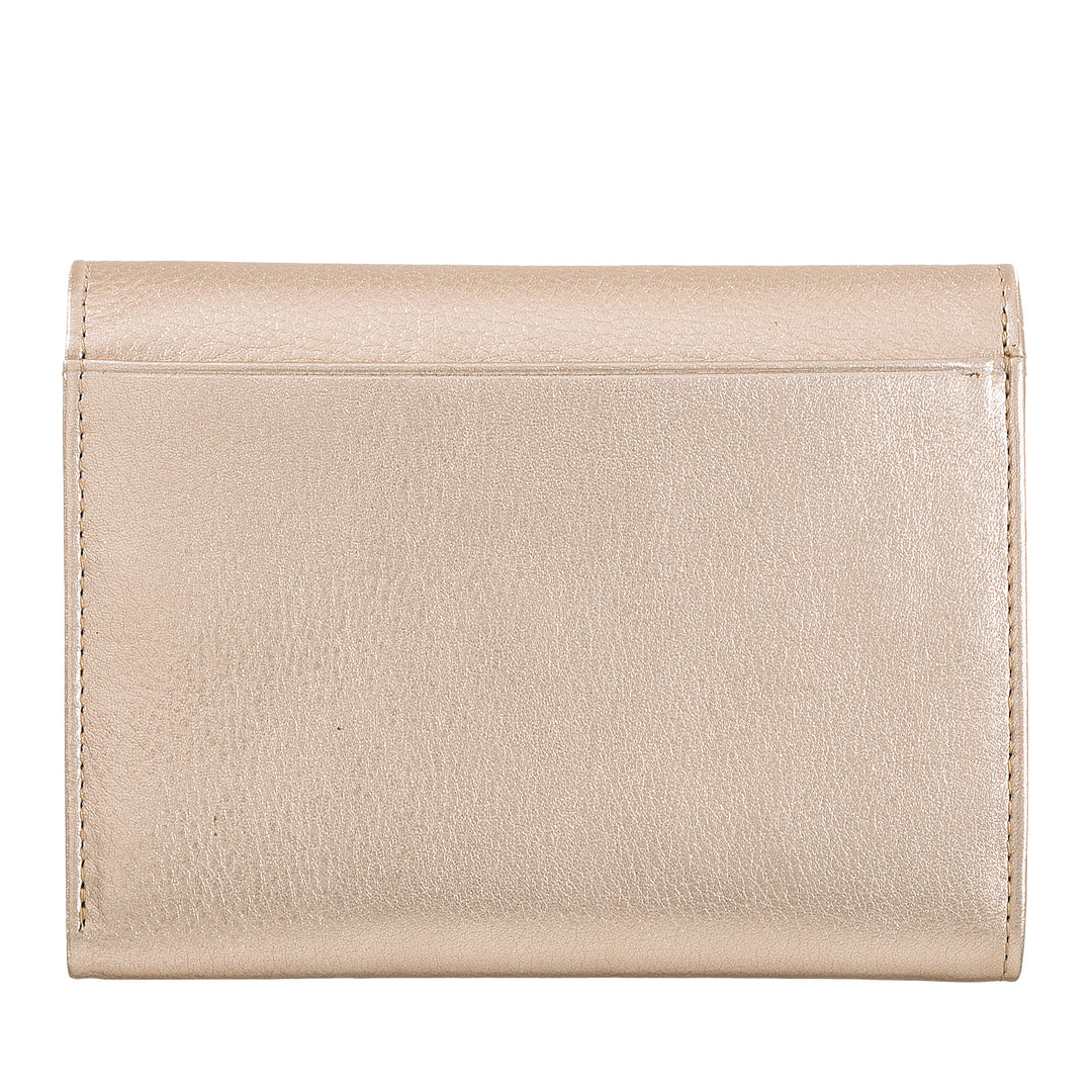 DuDu Dámská kožená peněženka s držákem dveří, ochrana proti RFID, vícebarevná vícebarevná portfolia