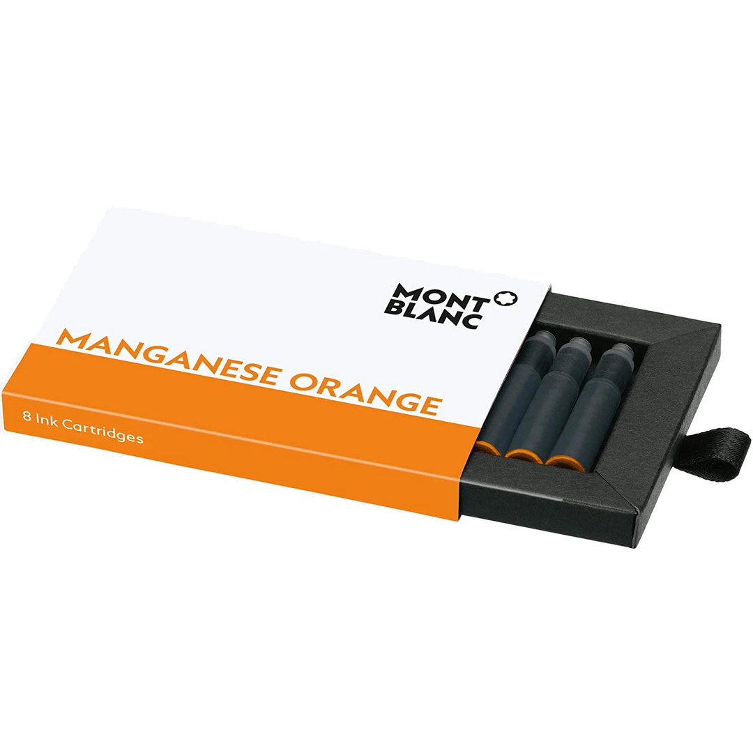Montblanc ink cartridges Manganese Orange 128207