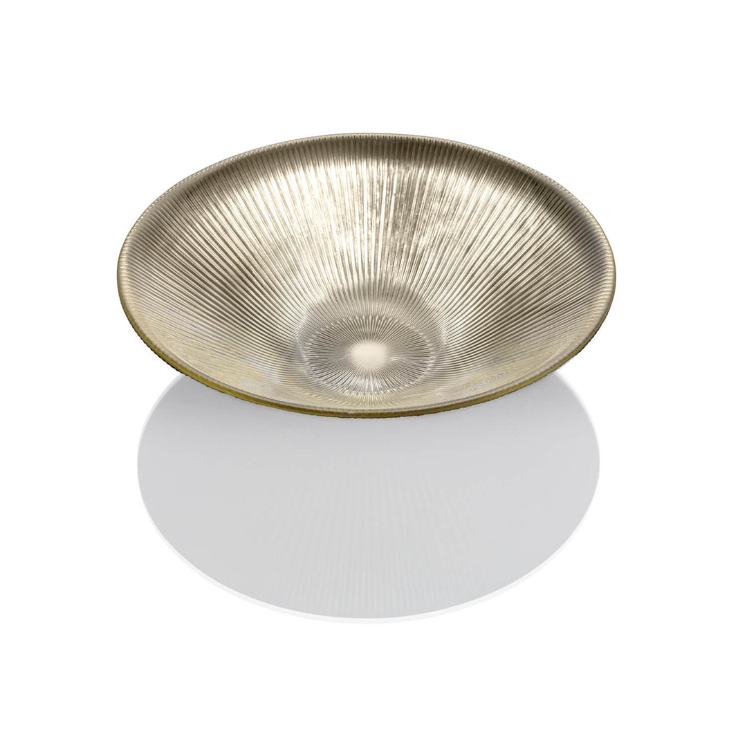Ivvv Bowl Ishtar 33 cm de oro de champán decorativo 8630.2