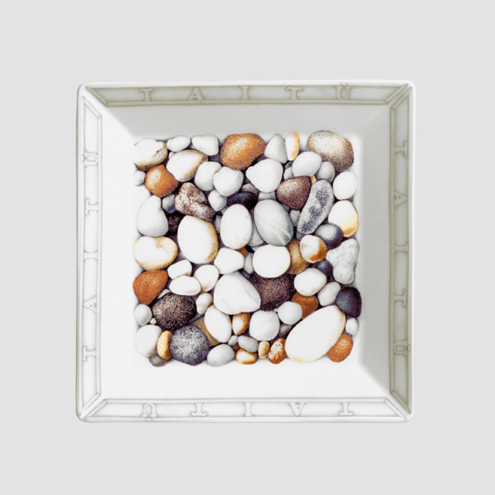 Tait ⁇  세트 2 milleusi 접시 중간 및 작은 돌 도자기 98-10