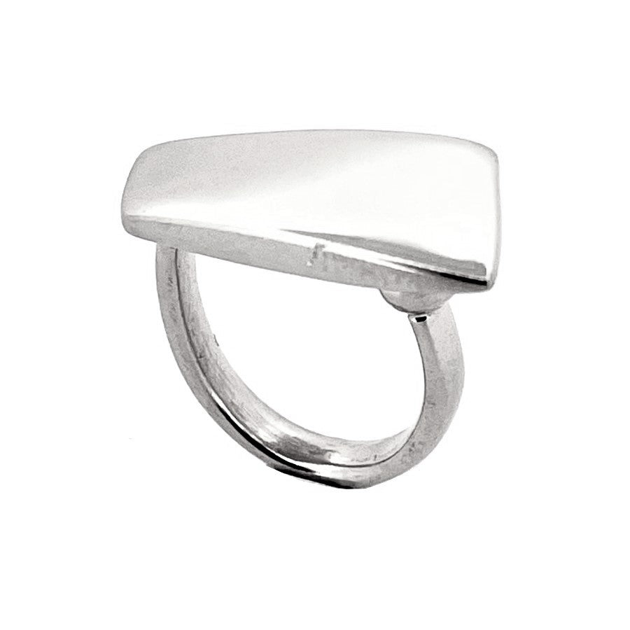 Pitti a Sisi Cuspide Ring Stonehenge Silver 925 A 9674B