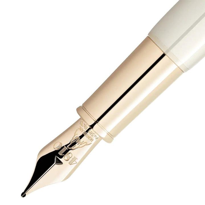 Montblanc Montblanc Heritage Rouge et Noir "Baby" Special Edition Ivory Color Punta F 128120
