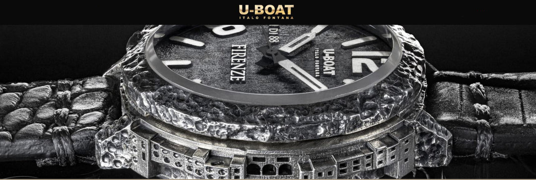U-Boat Firenze Silver Limited Edition Watch 88 Exemens 45mm Automatisk silver 925 Florens Silver