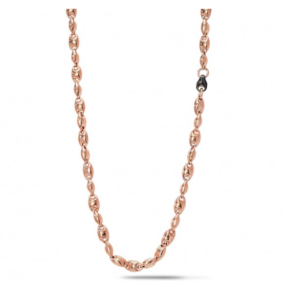 Comets Necklace Royal Silver 925 Finish PVD Rose Gold UGL 722