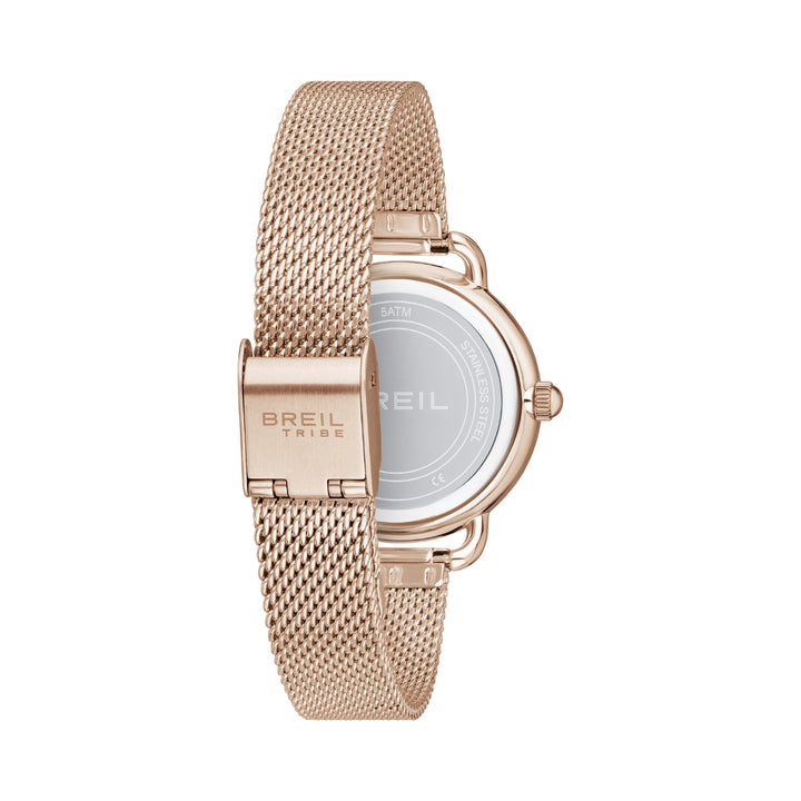 Breil часы Eliza 32mm зеленый кварцевый стальной отделка PVD розовое золото EW0551