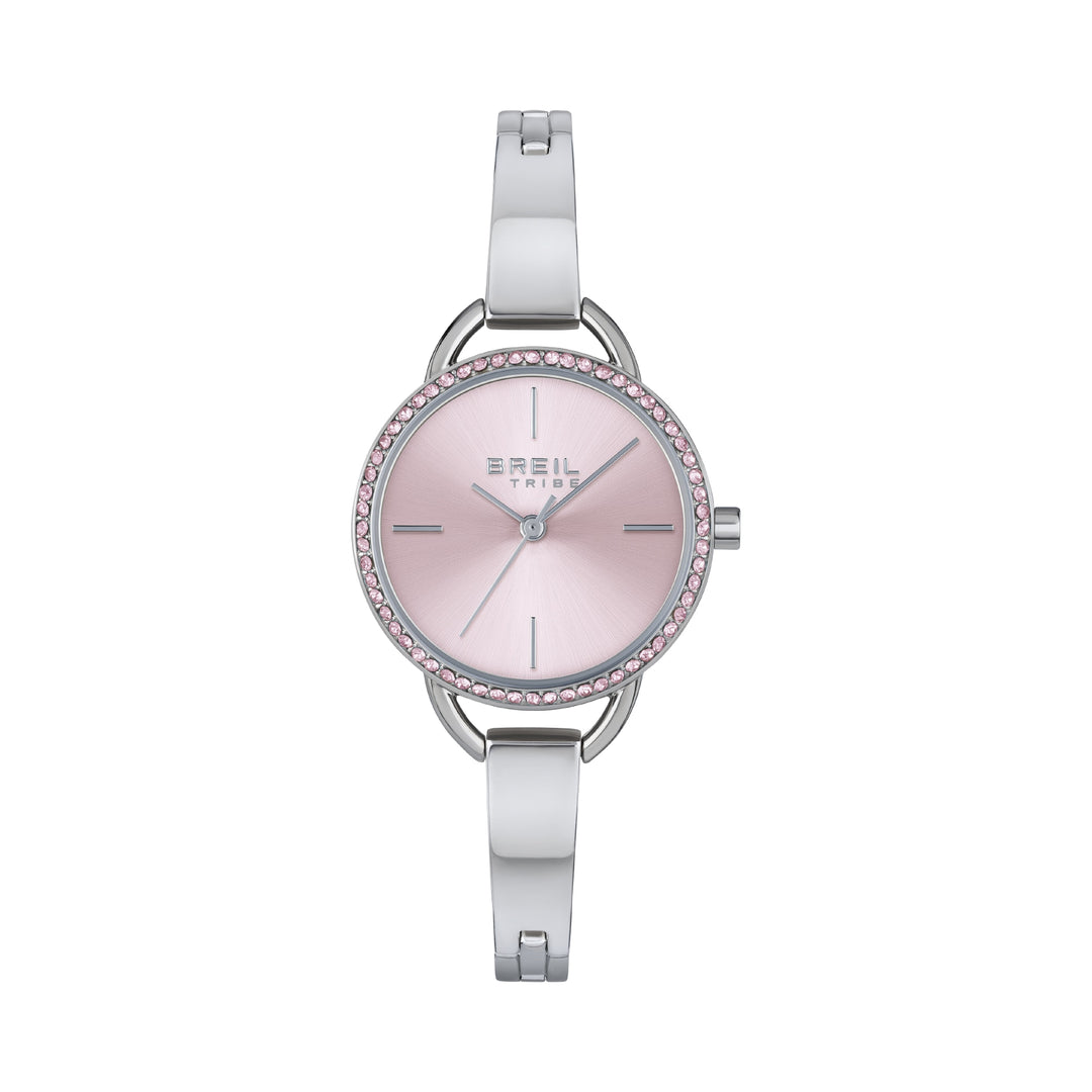 Breil Reloj Caroline 29mm rosa de cuarzo de acero EW0558