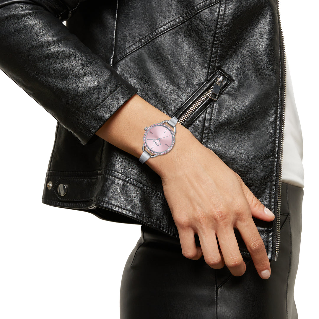 Breil手表卡罗琳29毫米粉红色石英钢EW0558