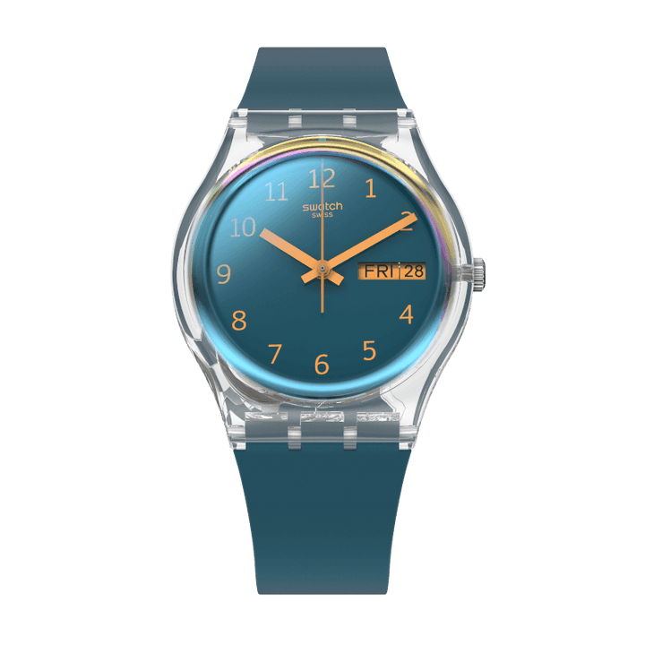 ساعة Swatch BLUE AWAY Originals Gent 34 مم GE721