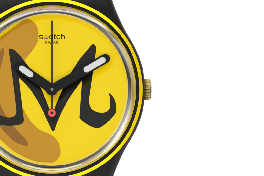 Swatch घड़ी MAJIN BUUU ड्रैगनबॉल जेड मूल Gent 34mm GZ358