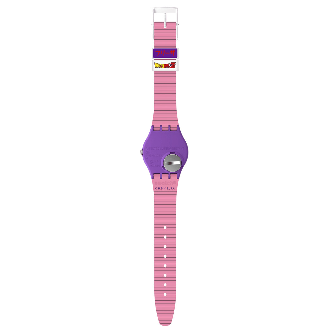 Relógio Swatch FRIEZA DRAGONBALL Z Originals Gent 34mm GZ359