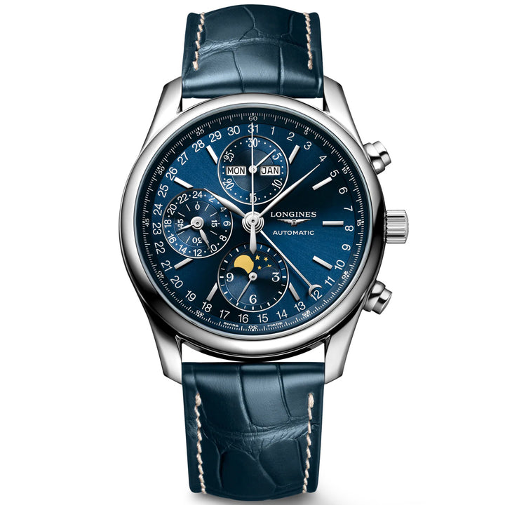 Relógio Longines Master Collection 40mm Azul Automático Aço L2.673.4.92.0