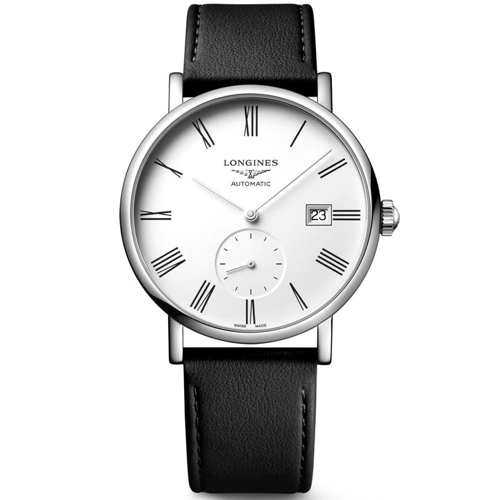 Longines Relógio Coleção Elegante 39mm Branco Automático Aço L4.812.4.11.0
