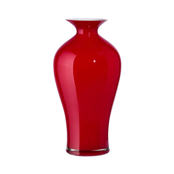 Onlylux vaso Aurora H 42 centímetros opala vermelha OL01665