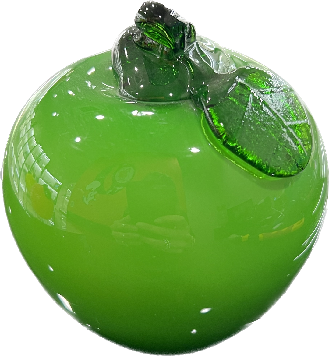 الأخضر التفاح ضربة الزجاج مورانو نمط التفاح-V-01