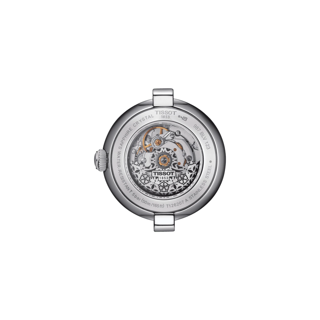 Reloj Tissot Bellissimo Automatic 29mm blanco automático de acero T126.207.11.013.00