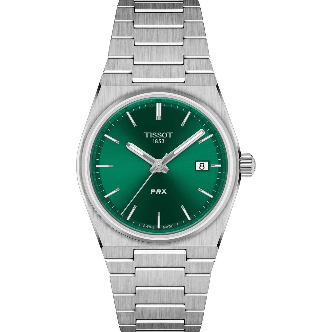 Tissot Watch PRX Green 35mm Quartz Steel T137.210.11.081.00