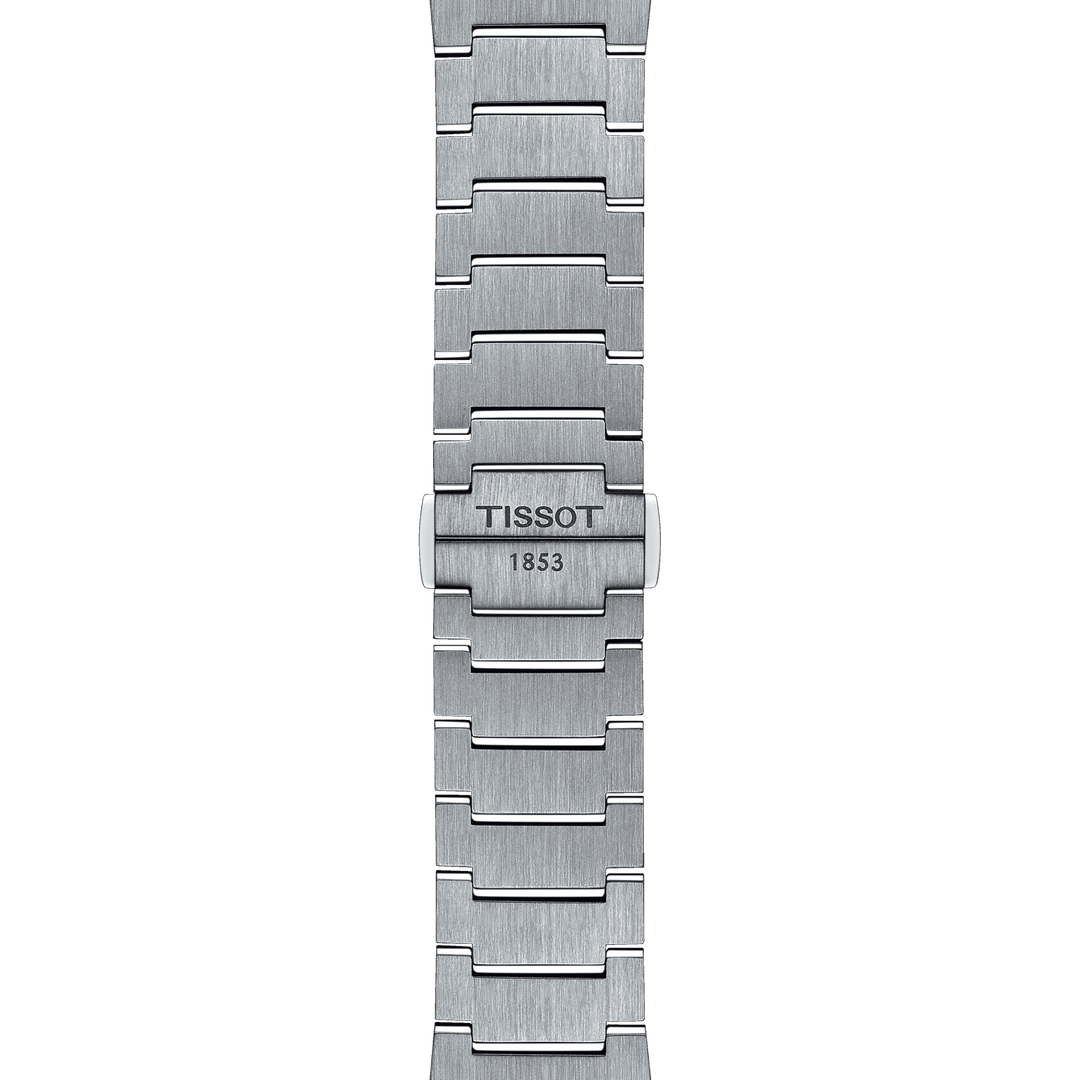 Tissot घड़ी PRX 39,5mm ग्रीन क्वार्ट्ज स्टील T137.410.11.091.00