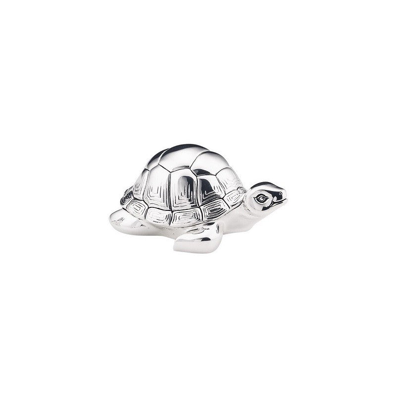 Sovereigny tartaruga de resina revestida de prata 5,5 cm R 258