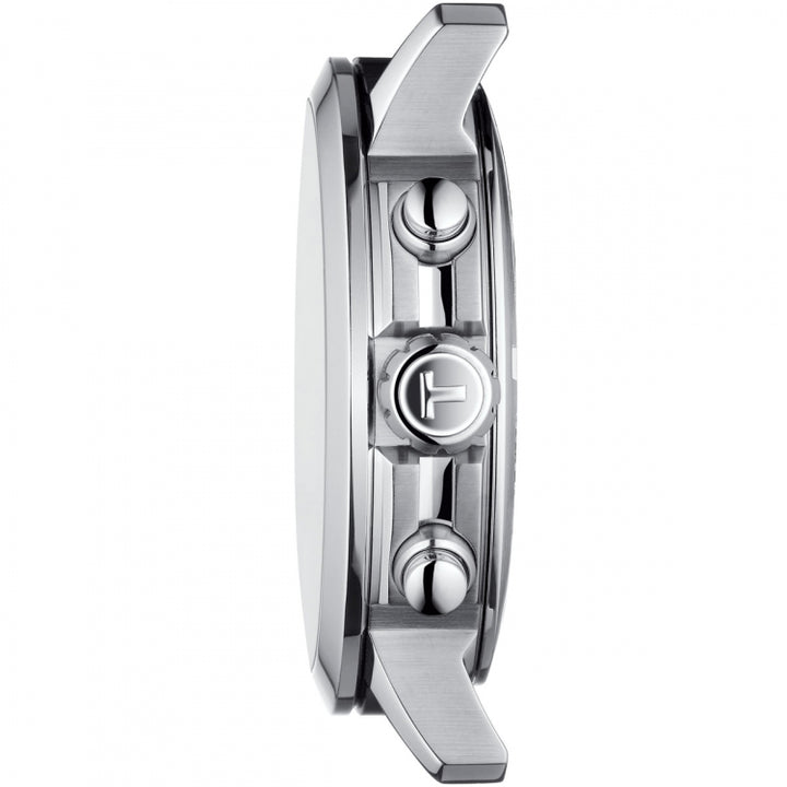 Tissot orologio PRC 200 Chronograph 43mm argento quarzo acciaio T114.417.11.037.00 - Gioielleria Capodagli