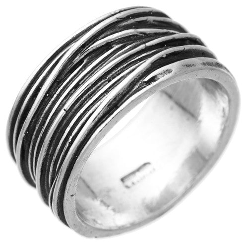 Giovanni Raspini ring woven silver 925 11068-22