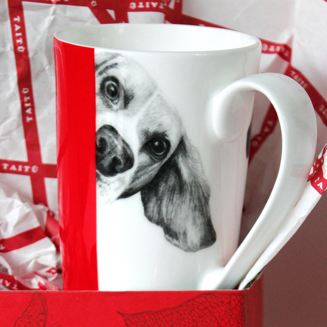Tait ⁇  mug Dogs Melhor Coleção de Amigos porcelana fina porcelana de osso 14-1-4 Cães
