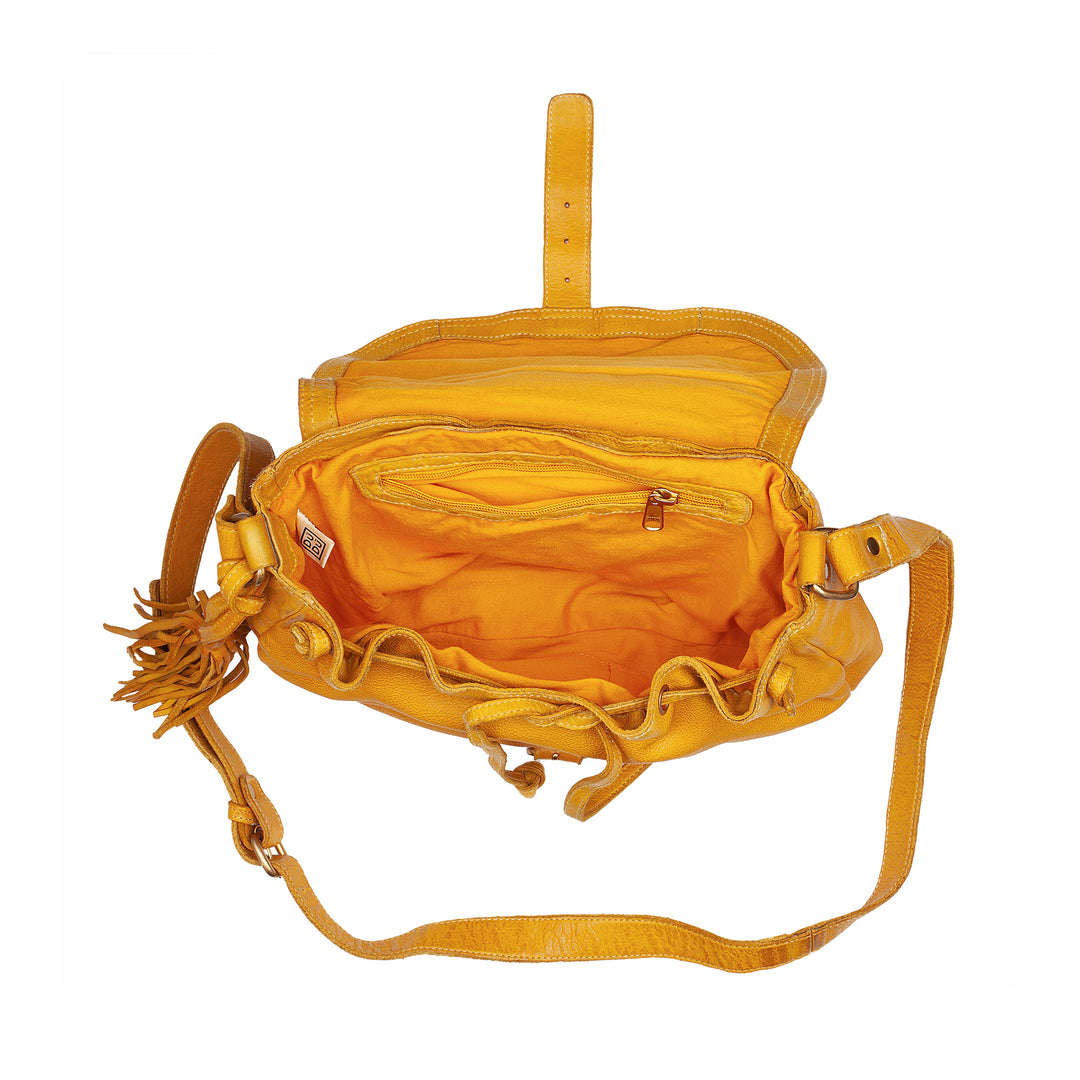 DuDu महिलाओं की विंटेज कंधे बैग पट्टा पट्टा के साथ चमड़े फ्लैप और Drawstring के साथ चमड़े