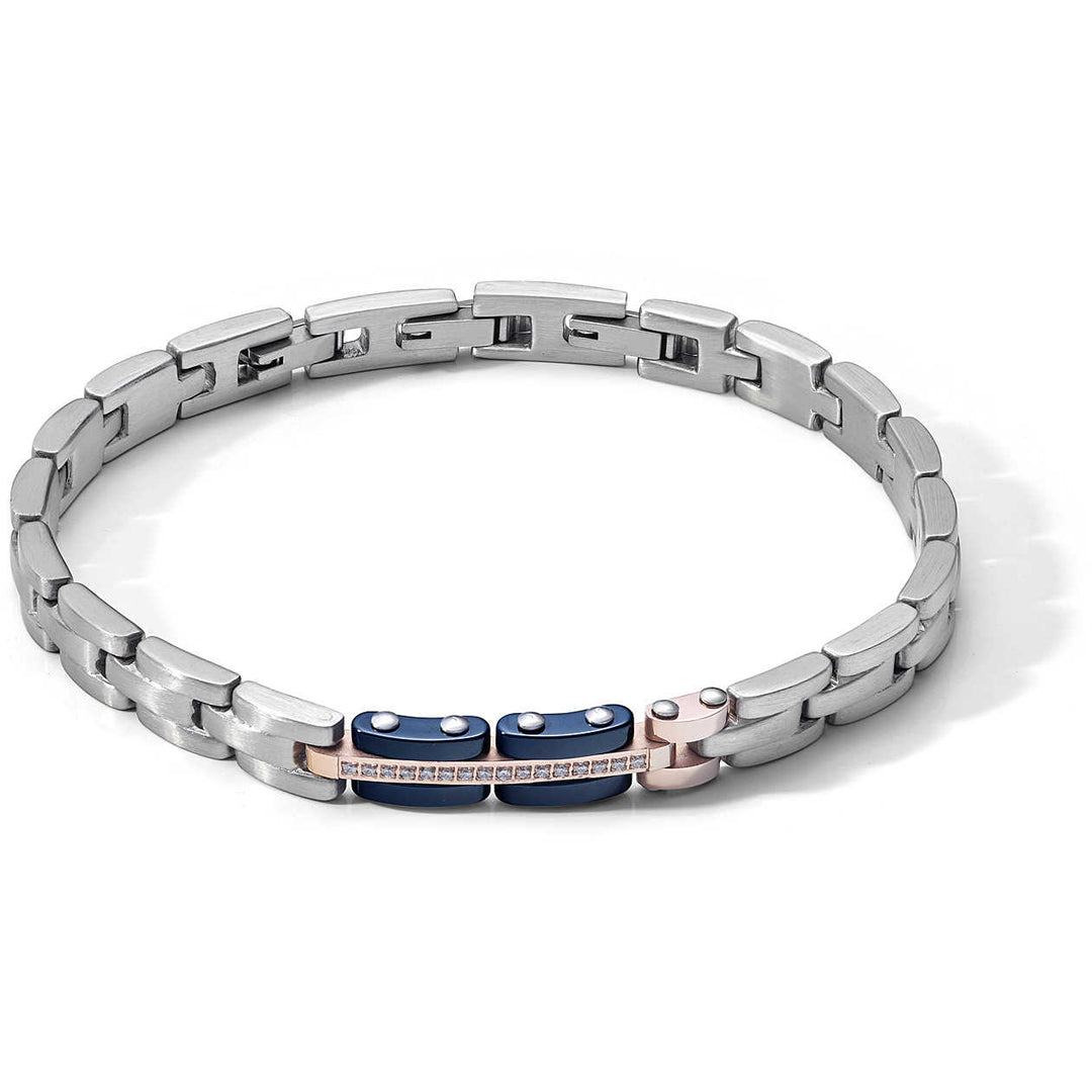 Comete Sums Armband Steel and Ceramic Blue UBR 1041
