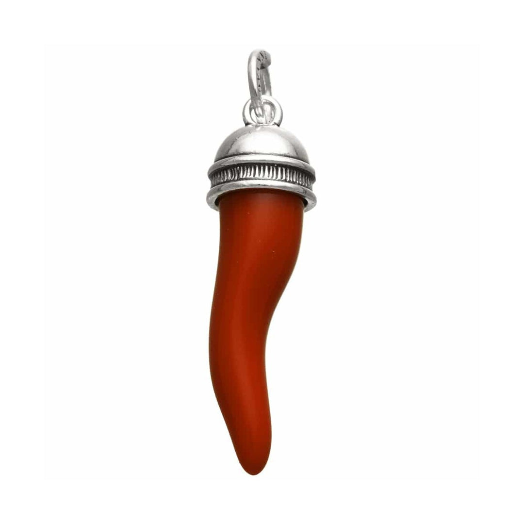 Giovanni Raspini Charm Red Horn Dome Silver 925 10987