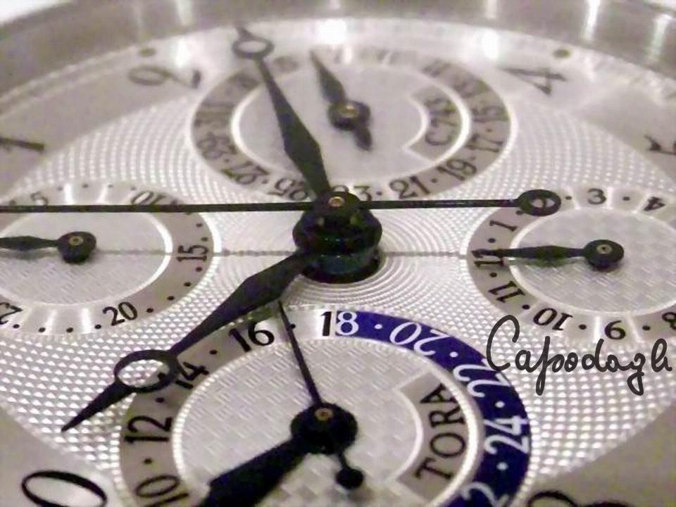 Chronoswiss orologio Tora Chronograph Dual Time CH-7423 - Gioielleria Capodagli