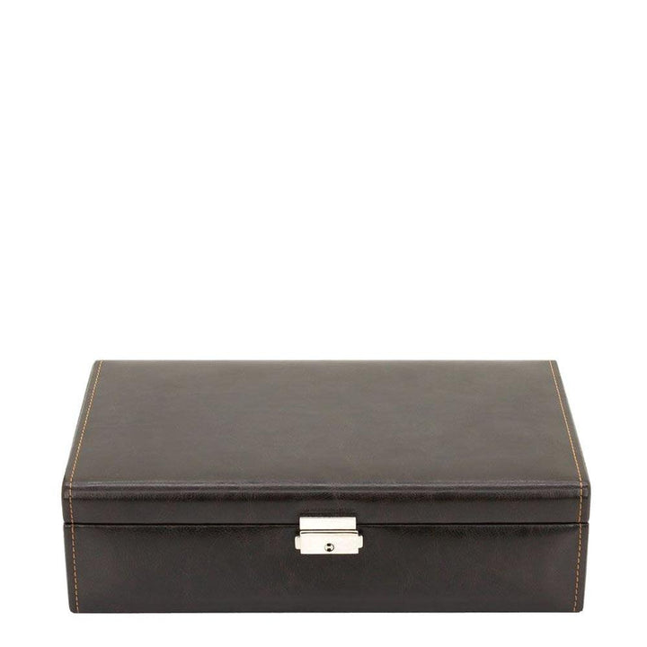 Cofanetto porta orologi Friedrich23 10 posti Testa di moro 20068-3 - Capodagli 1937