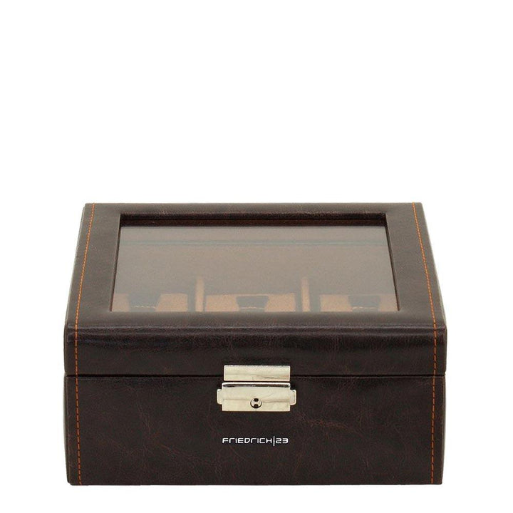 Κουτί ρολογιού Friedrich23 με 6 ορατές θέσεις Testa di moro 20085-3 - Capodagli 1937
