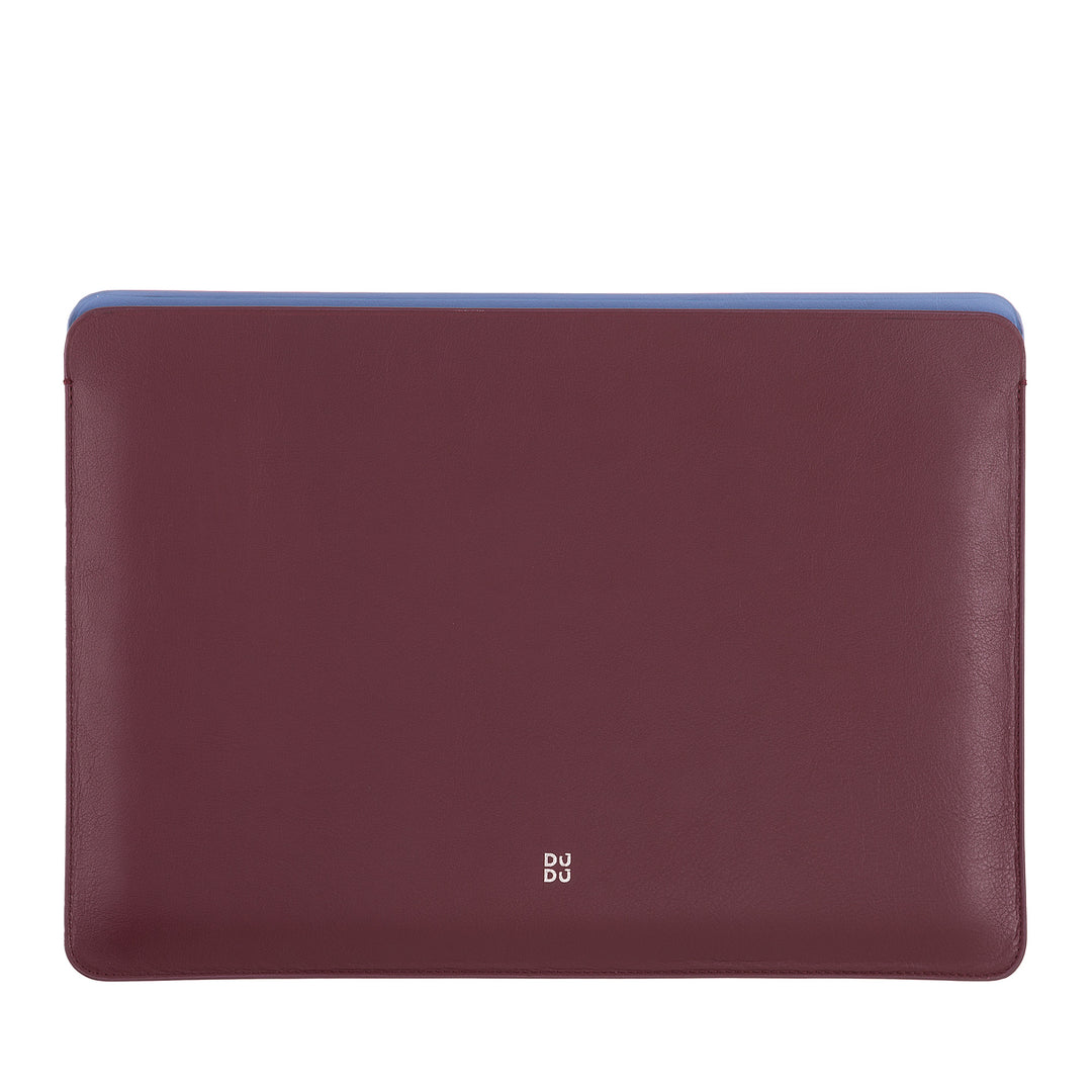 DuDu Чехол для ПК 13-дюймовый мягкая кожа, защитный рукав красочный ноутбук Macbook 13" двухцветный тонкий дизайн