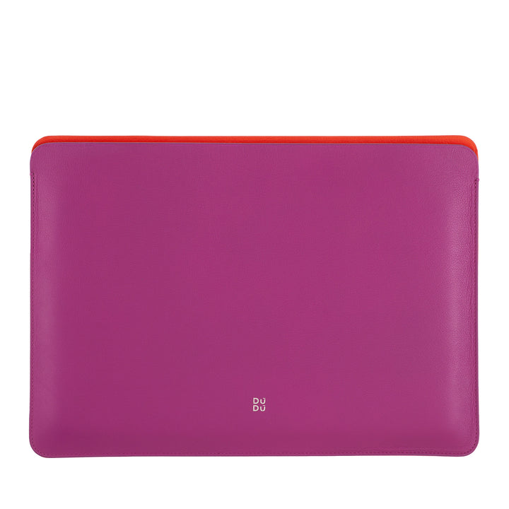 DuDu 13 인치 소프트 가죽 PC 케이스, 보호 슬리브 다채로운 노트북 노트북 맥북 13 "2 톤 얇은 디자인