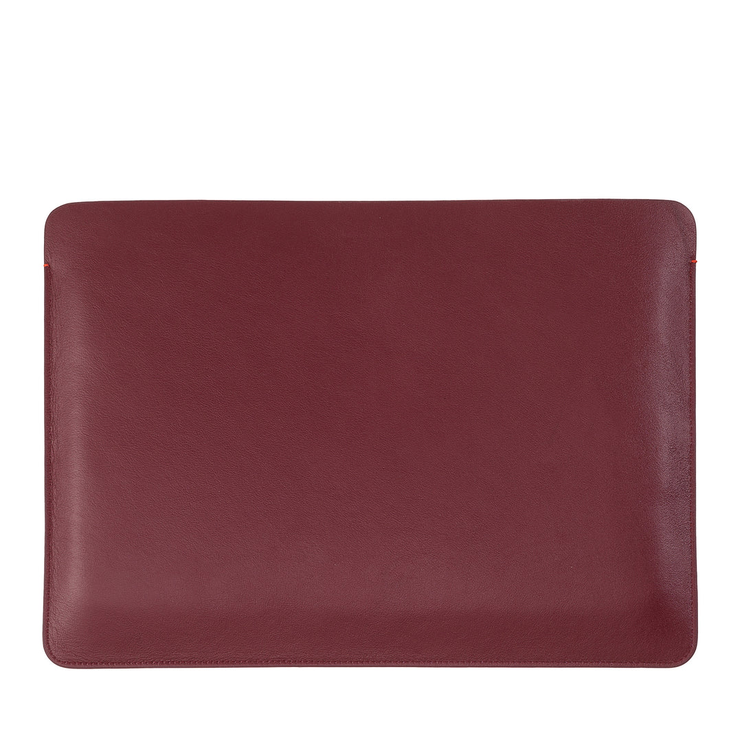 DuDu पीसी केस 13 इंच सॉफ्ट लेदर, रंगीन लैपटॉप नोटबुक मैकबुक सुरक्षात्मक आस्तीन 13 "दोहरी रंग पतला डिजाइन